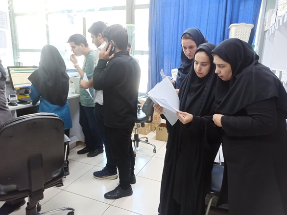 بازرسی جامع تیم مدیریت دارویی دانشگاه از داروخانه سرپایی بیمارستان امام حسین(ع) ملایر 